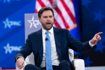 Russian propaganda spreads fake about pro-Ukrainian activist spitting at J.D. Vance’s daughter’s stroller