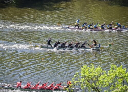 Zhytomyr hosts large-scale boating competition featuring veterans