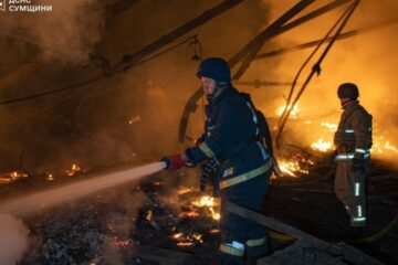 Russian army targets feed production facility in Sumy region