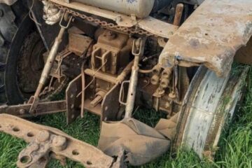 Tractor delivering humanitarian aid to frontline village hits mines in Kherson region