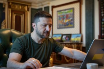 Zelensky informs Danish PM of joint efforts of Ukrainian, U.S., and European teams