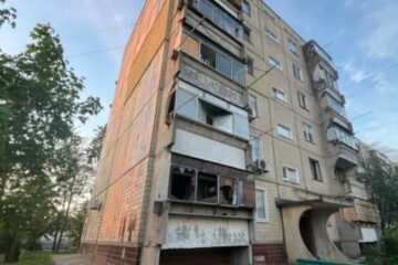 Russians attack Dnipropetrovsk region, two police officers injured