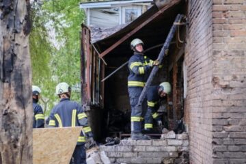 Warehouses, homes affected in Russian drone strikes on Cherkasy