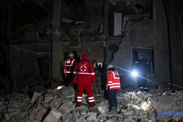16 people hospitalized due to Russian shelling of Zaporizhzhia