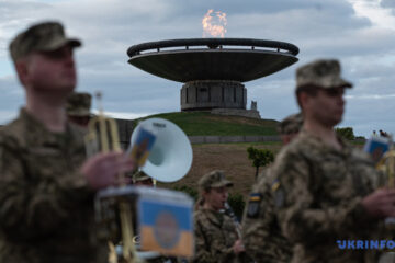 Flame of Glory lit in Kyiv to mark Day of Remembrance and Victory over Nazism