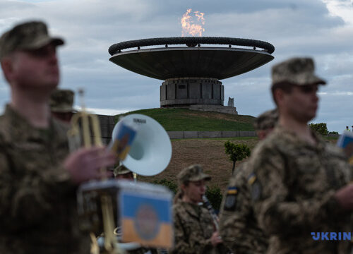 Flame of Glory lit in Kyiv to mark Day of Remembrance and Victory over Nazism