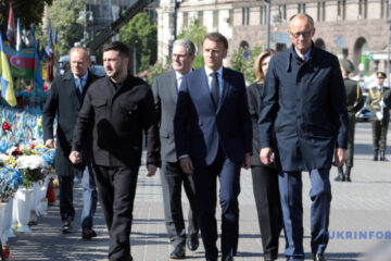 Leaders of France, Germany, Poland, UK urge Russia to agree to unconditional 30-day ceasefire