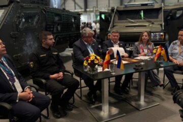 Ukrainian, Spanish armored vehicle manufacturers sign memorandum of cooperation