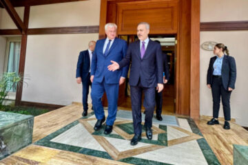 Sybiha met with Turkish FM in Antalya