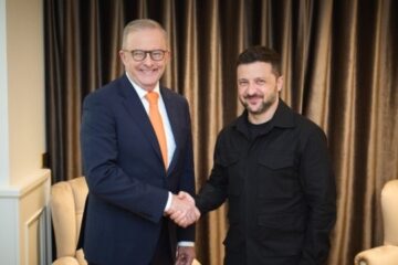 Zelensky, Albanese discuss defense support for Ukraine