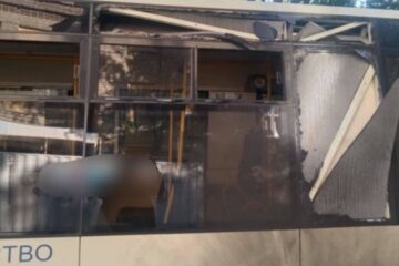 Injury toll from Russia’s drone attack on passenger bus in Kherson rises to five