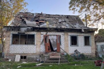 Russian drone strike in Kyiv region injures five, including three children