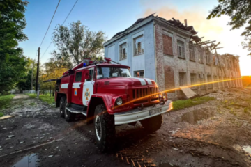 Enemy drone and glide bomb attack causes damage in Kharkiv region, injuring one