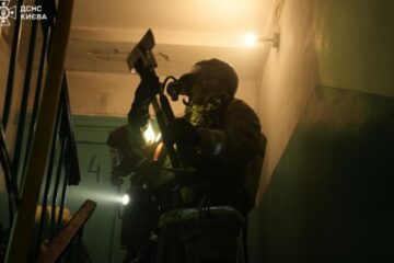 Rescue efforts underway following large-scale Russian attack on Kyiv