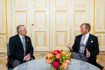 Ukrainian Ambassador presents credentials to King of Netherlands
