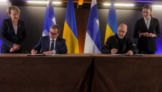 Education, energy, and security: Ukraine and Finland sign a range of documents