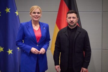 Zelensky and German Bundestag president discuss defense support for Ukraine