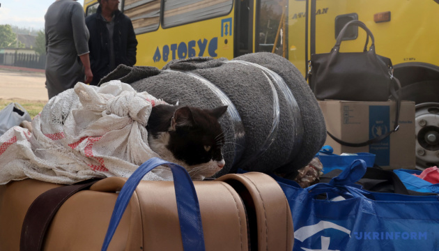 Over 100 residents leave Sumy border area amid mandatory evacuation