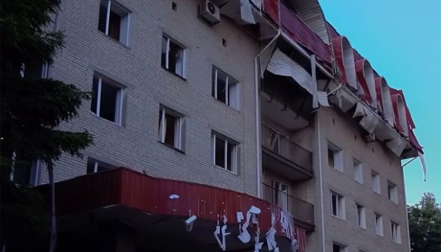 Lutsk hotel hosting Ukraine’s Athletics Team members comes under Russian attack