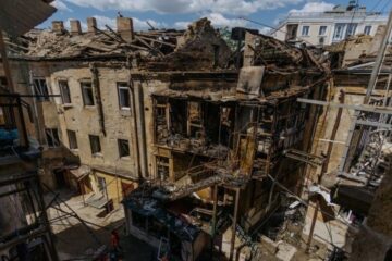 Historic Center buildings in Odesa suffer most damage from Russian strike