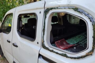 Russian drone hits official vehicle in Kherson region, one wounded
