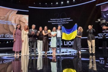 Ukrainian project wins first-ever Cannes Golden Lion