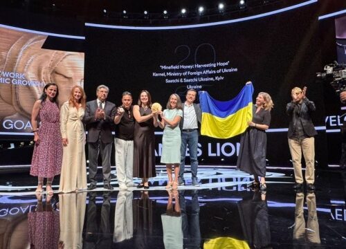 Ukrainian project wins first-ever Cannes Golden Lion