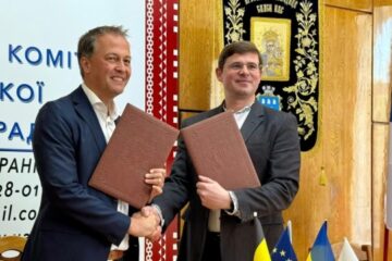 Kalush signs twinning agreement with Belgium’s Merelbeke-Melle