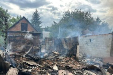 Russia attacks Kharkiv village with drones, injures man