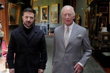 Zelensky thanks King Charles III for supporting Ukrainians
