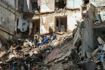 Over 30 sites damaged in Kyiv’s Shevchenkivskyi district following Russian attack