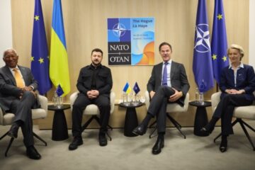 Zelensky meets EU, NATO leaders to discuss additional sanctions on Russia, defense cooperation