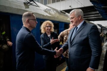 Duda arrives in Kyiv on official visit