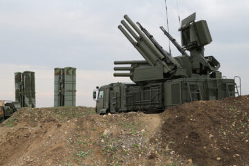 Russian Pantsir‑S1 air defense system spotted in Kerch