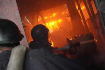 Russian drone attacks ignite fires on farms in Dnipropetrovsk region