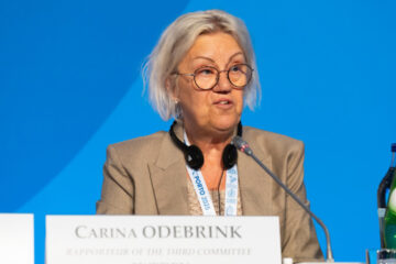 Carina Odebrink, Special Rapporteur of the OSCE Parliamentary Assembly, Swedish MP