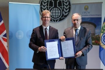UK contributes GBP 400,000 to support OPCW activities in Ukraine