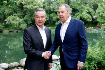 Chinese and Russian Foreign Ministers meet for the second time in three days