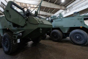 Latvia delivers Patria APCs to Ukraine’s Armed Forces