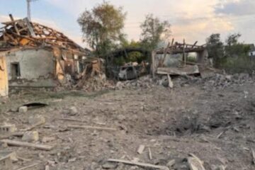 Russians strike Polohy District in Zaporizhzhia