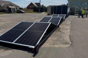 Kyiv region to receive dozens of powerful solar generators from France