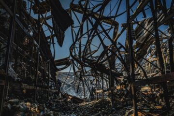 Large-scale fire extinguished in Kharkiv Region after rocket strikes on July 30