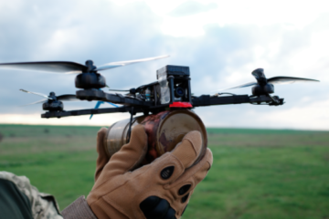 FPV drone operators destroy three shelters, Russian communications antenna on Northern Slobozhanshchyna front