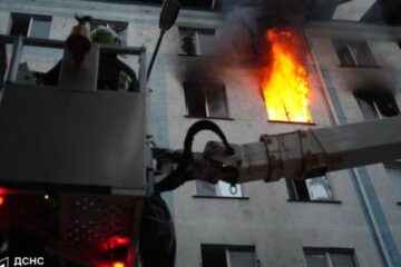 Large-scale fires break out in Odesa Region due to enemy drone attacks