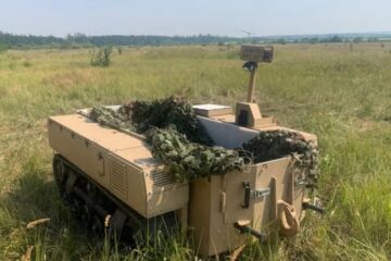 Prototype robot for evacuating wounded handed over to Unmanned Systems Forces