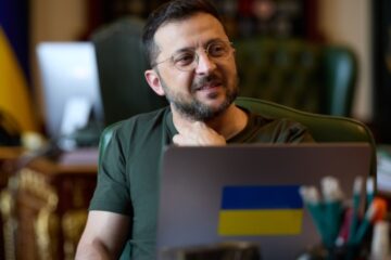 Zelensky says he held many talks with world leaders to forge common position on peace in Ukraine