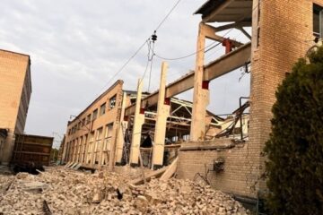Shahed drones damage civilian infrastructure of Prydniprovska Railway