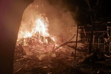 Drone attack damages 21 houses in Bucha district of Kyiv region, wounds three