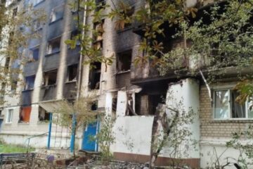 Two injured as enemy shells Kupiansk with MLRS