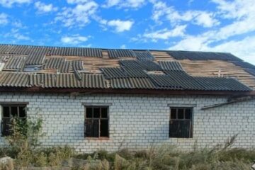 Russian missile strike damages agricultural enterprise in Chernihiv region